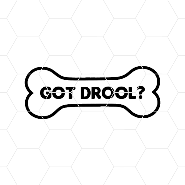 Got Drool Dog Decal