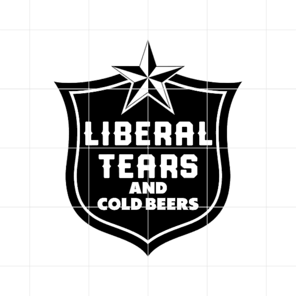 Liberal Tears And Cold Beers Decal