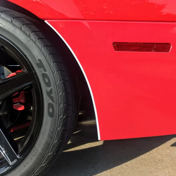 99-04 Ford Mustang Behind Back Wheel Paint Protection - Image 2