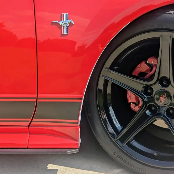 99-04 Ford Mustang Behind Back Wheel Paint Protection - Image 6