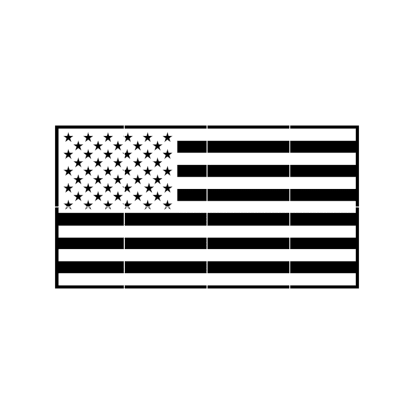 American Flag Decal v2