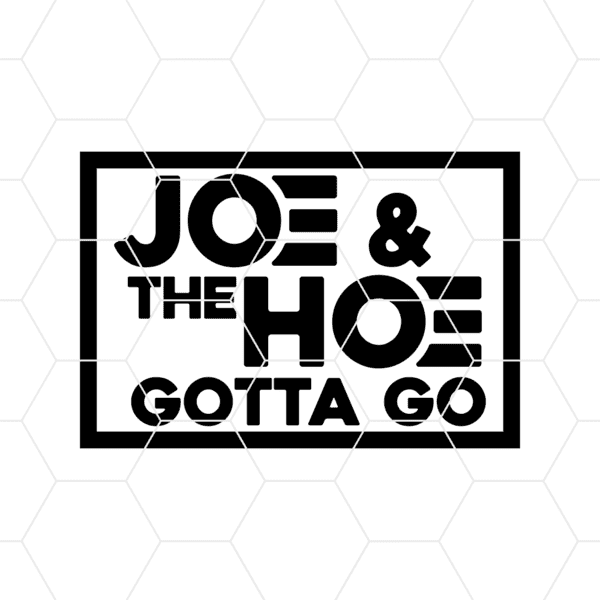 Joe And The Hoe Decal