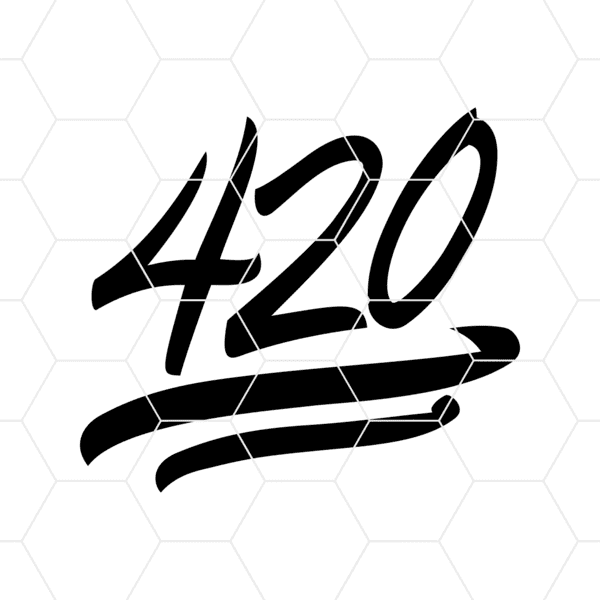 420 Emoji Decal