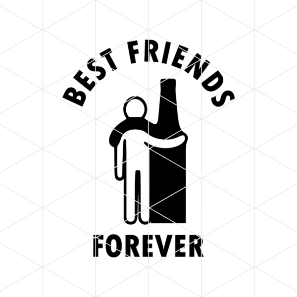 Best Beer Friends Forever Decal