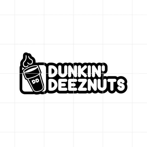 Dunkin Deeznuts Decal