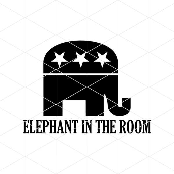 Elephant In The Room Decal