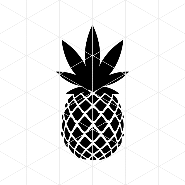 Pineapple Express Weed Decal
