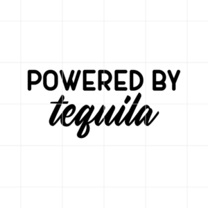 Powered By Tequila Decal