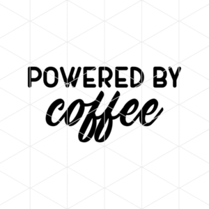 Powered By Coffee Decal