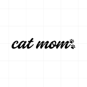 Cat Mom Decal 4