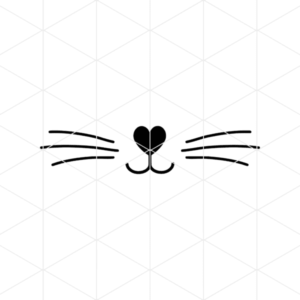 Cat whiskers Decal