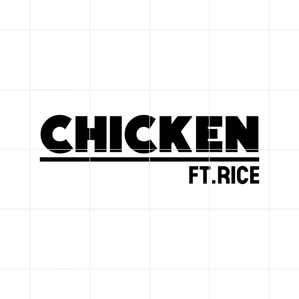 Chicken Ft Rice Decal