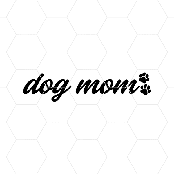 Dog Mom Decal 4