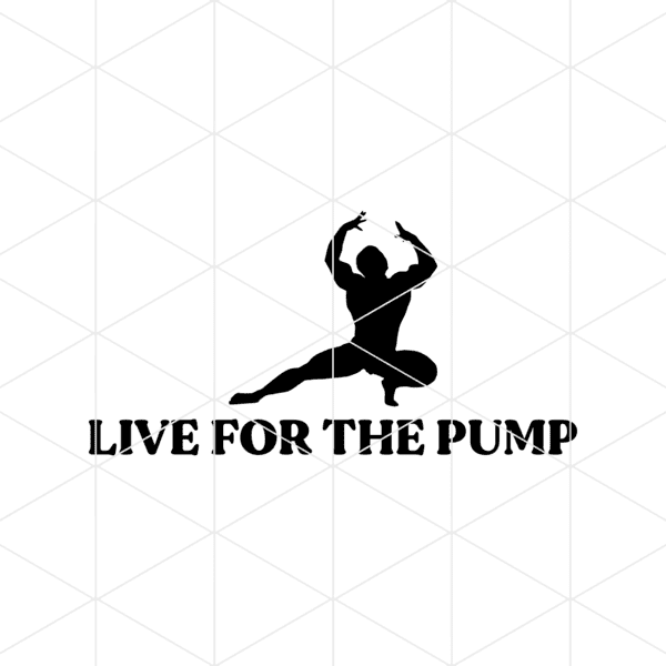 Live For The Pump Decal