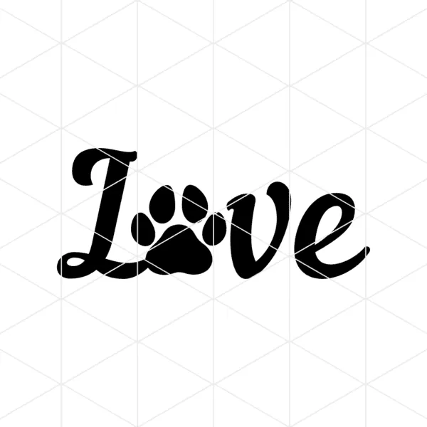 Love Dogs Decal 3
