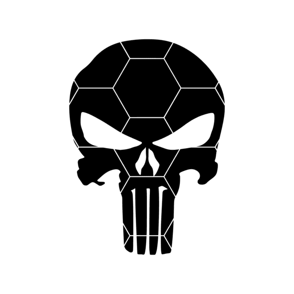 Punisher Skull Decal