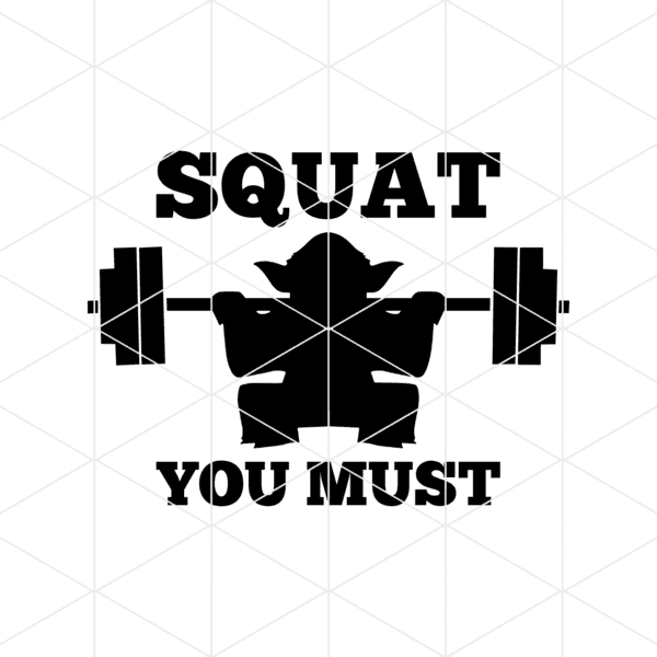 Squat You Must Decal