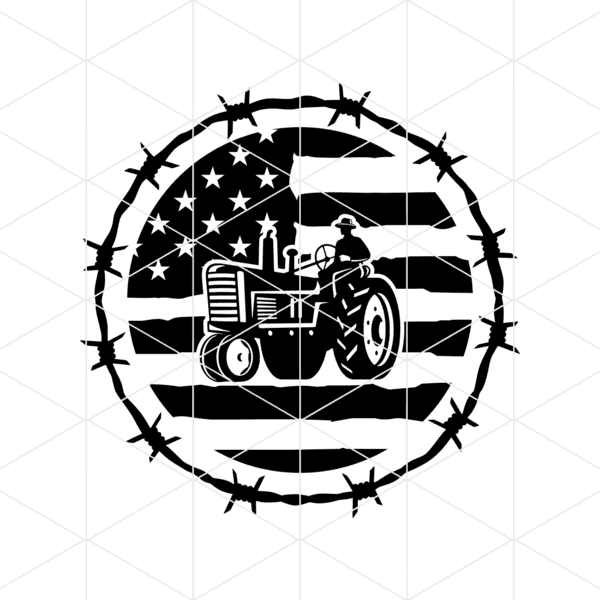 American Farmer Decal