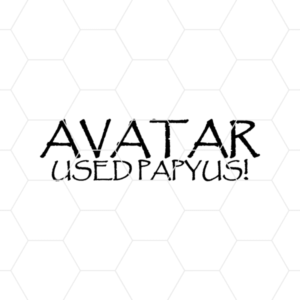 Avatar Used Papyrus Decal