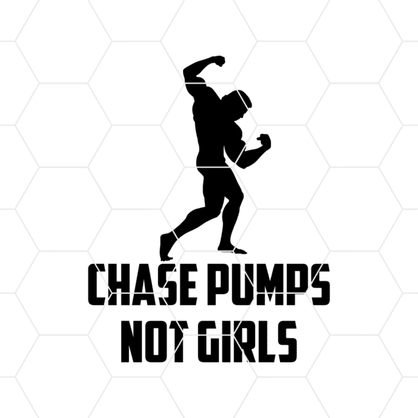 Chase Pumps Not Girls Decal
