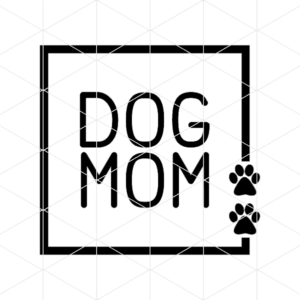 Dog Mom Decal 3