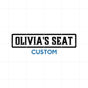 Custom Girlfriend Name Seat Decal 4