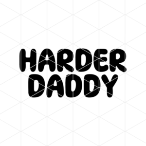 Harder Daddy Decal