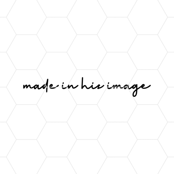 Made In His Image Decal