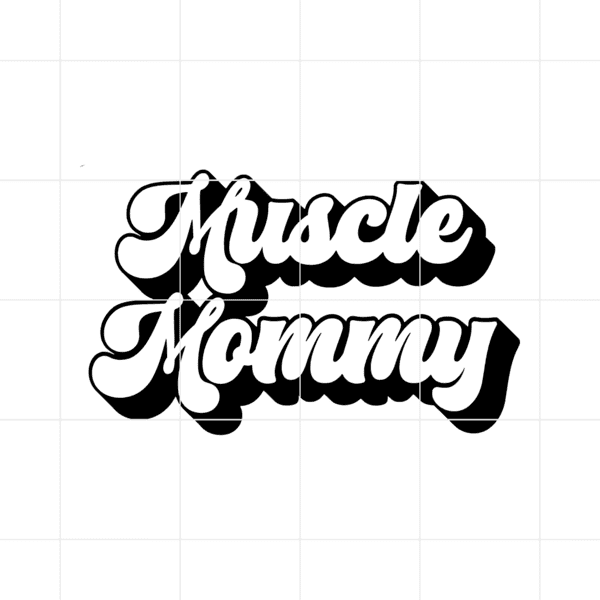 Muscle Mommy Decal
