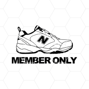 New Balance Member Only Decal