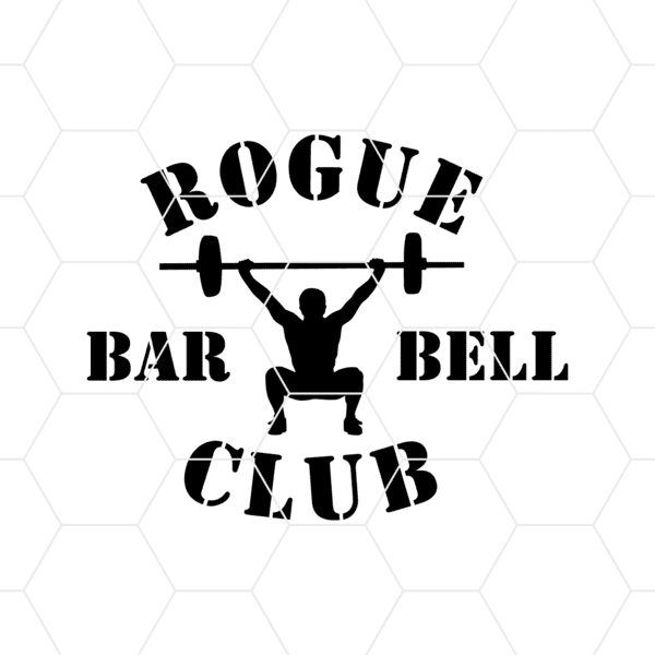 Rogue Bar Bell Club Decal