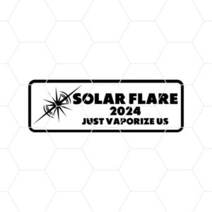 Solar Flare 2024 Decal