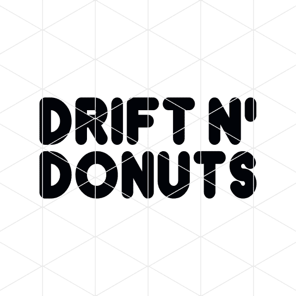 Drift N Donuts Decal