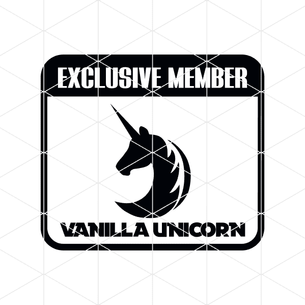 Vanilla Unicorn Exclusive Member Decal