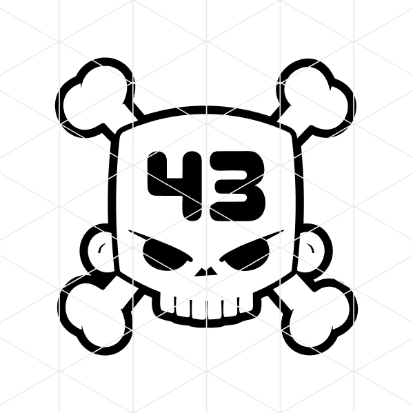 Ken Block 43 logo Decal