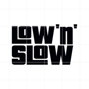 Low N Slow Decal