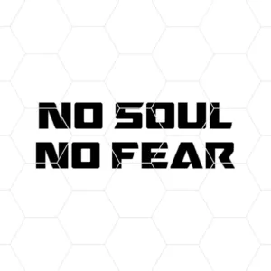 No Soul No Fear Decal