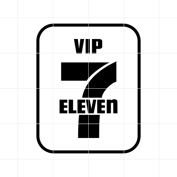 VIP 7 Eleven Decal