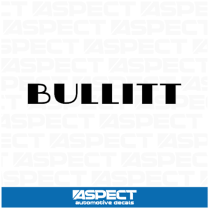 2019 Bullitt Logo Decal