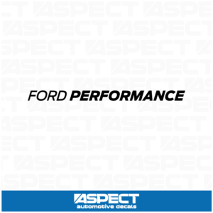 Ford Performance Decal
