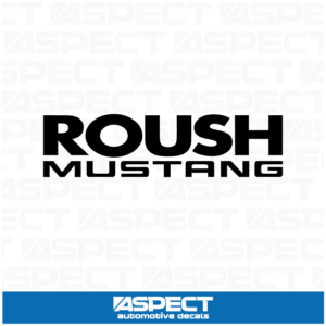 Roush Mustang Decal